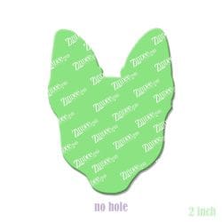 Short Haired Chihuahua Head acrylic blank (2 inch) NO HOLE