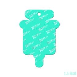 Alternative view of Shot Acrylic Blank- Sticker- UV DTF (1.5 inch)