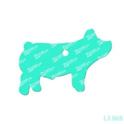 Alternative view of Show Pig Acrylic Blank- Sticker- UV DTF (1.5 inch)