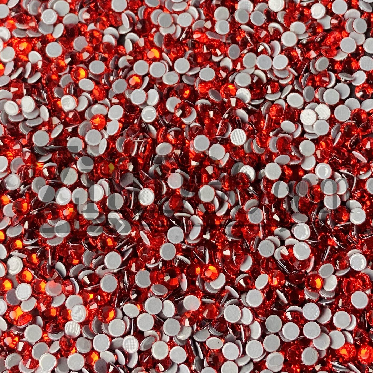 Alternative view of Light siam Hotfix Rhinestone ss10 (machine cut) 10 Gross