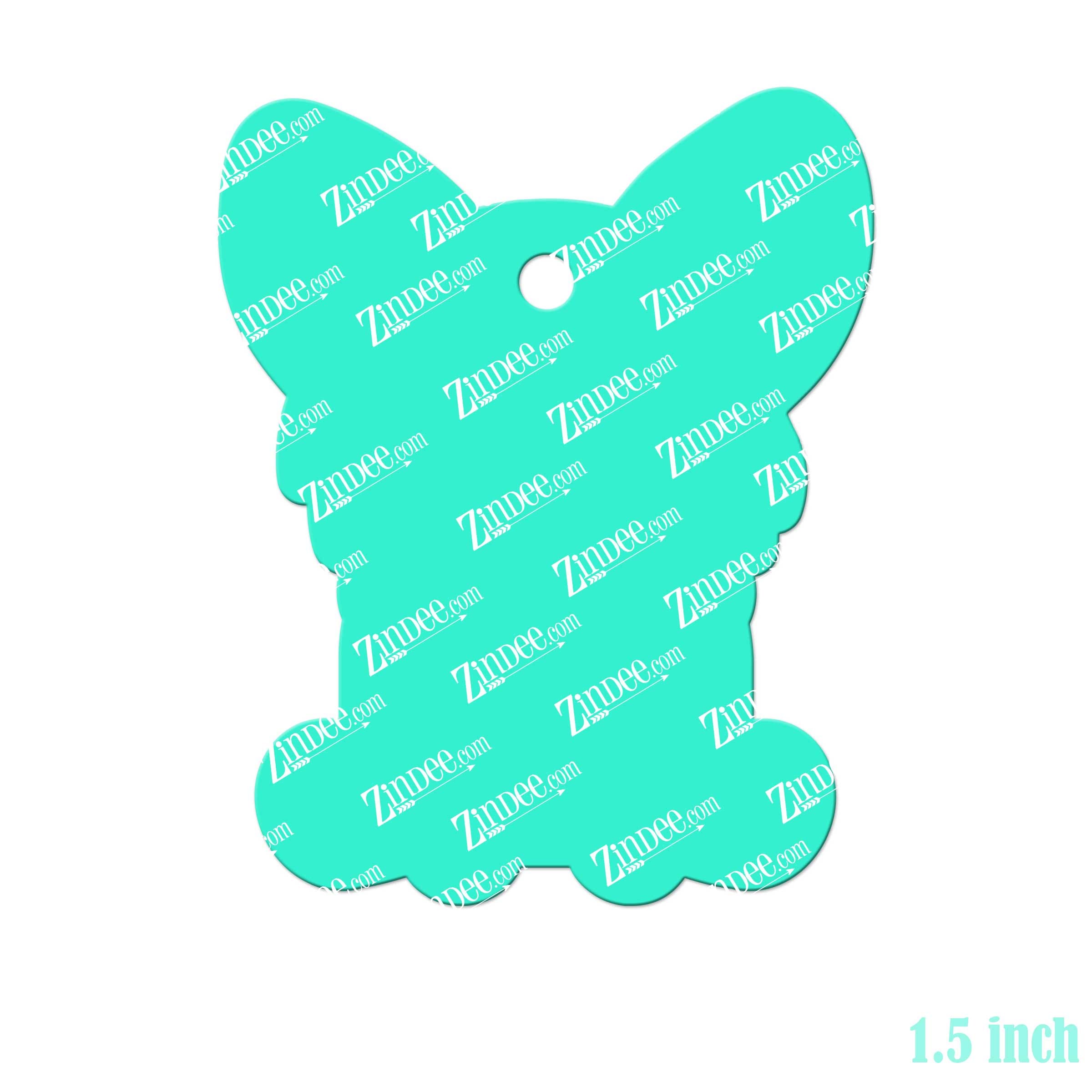 Sitting Corgi Acrylic Blank- Sticker- UV DTF (1.5 inch) - Image 2