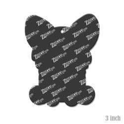 Alternative view of Sitting Corgi Acrylic Blank- Sticker- UV DTF (3 inch)