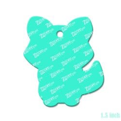 Alternative view of Sitting Fox Baby Acrylic Blank- Sticker- UV DTF (1.5 inch)