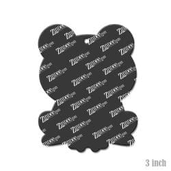 Alternative view of Sitting Frog Acrylic Blank- Sticker- UV DTF (3 inch)