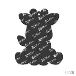 Alternative view of Sitting Giraffe Acrylic Blank- Sticker- UV DTF (3 inch)