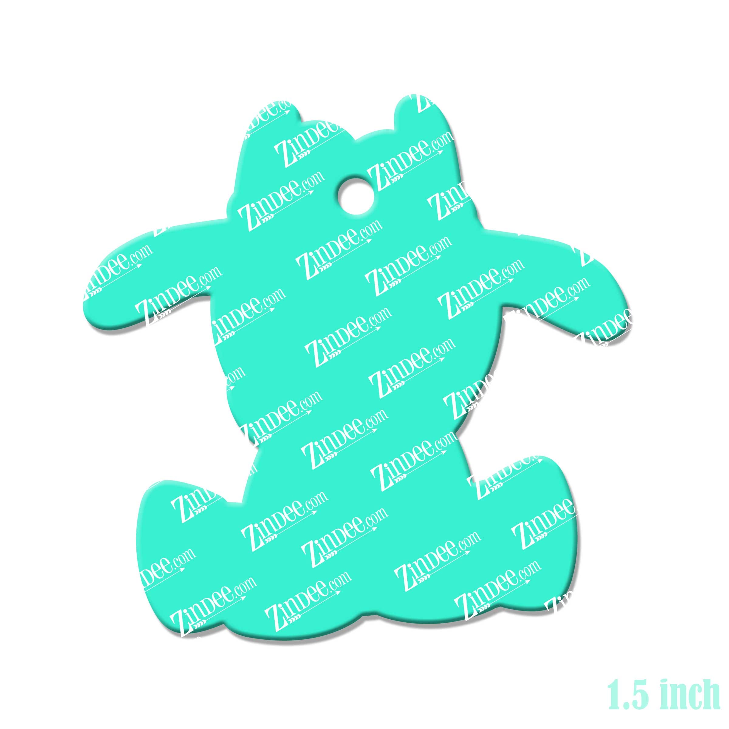 Sitting Goat Acrylic Blank- Sticker- UV DTF (1.5 inch) - Image 2