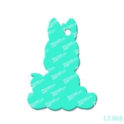 Alternative view of Sitting Horse Acrylic Blank- Sticker- UV DTF (1.5 inch)