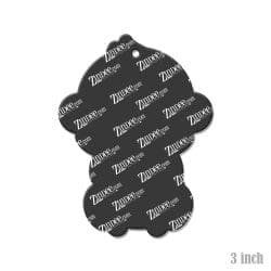 Alternative view of Sitting Monkey Acrylic Blank- Sticker- UV DTF (3 inch)