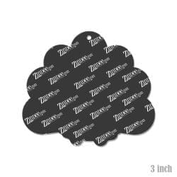 Alternative view of Sitting Turkey Acrylic Blank- Sticker- UV DTF (3 inch)