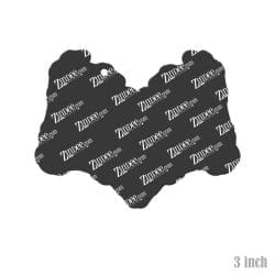 Alternative view of Skeleton Heart Hands Acrylic Blank- Sticker- UV DTF (3 inch)