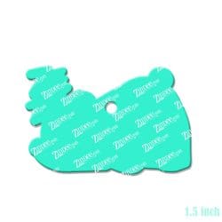 Alternative view of Sleeping Baby Bear Acrylic Blank- Sticker- UV DTF (1.5 inch)