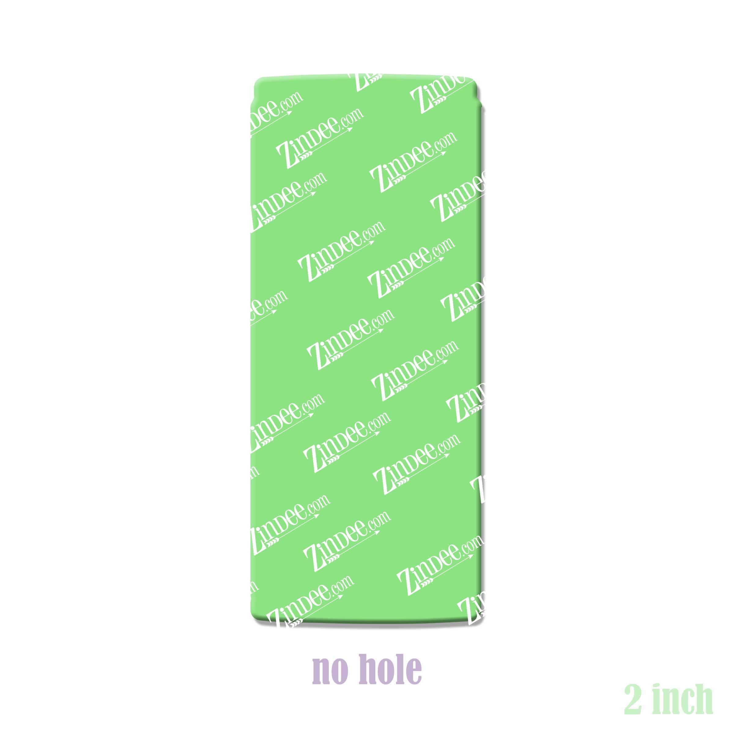 Slim Can acrylic blank (2 inch) NO HOLE