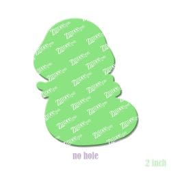 Alternative view of Slithering Snake – Acrylic Badge Reel Blank (2") No Hole | Optional Sticker or UV DTF