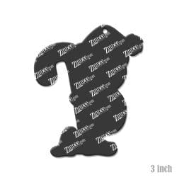 Alternative view of Sloth Christmas Acrylic Blank- Sticker- UV DTF (3 inch)