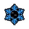 Snowflake Acrylic Blank- Sticker- UV DTF (1.5 inch)