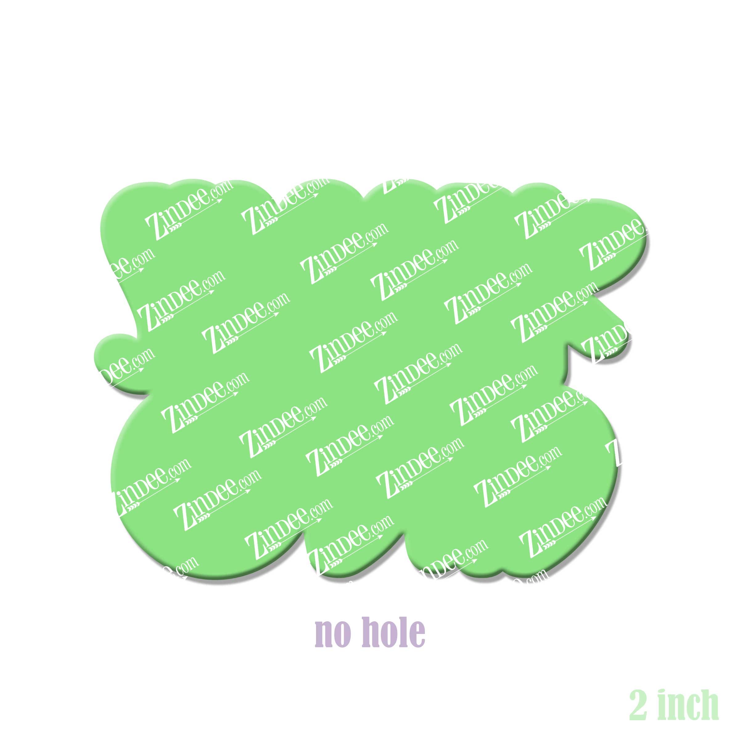 Soccer Dad acrylic blank (2 inch) NO HOLE (5 piece minimum)