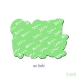 Alternative view of Social Worker Words – Acrylic Badge Reel Blank (2") No Hole | Optional Sticker or UV DTF