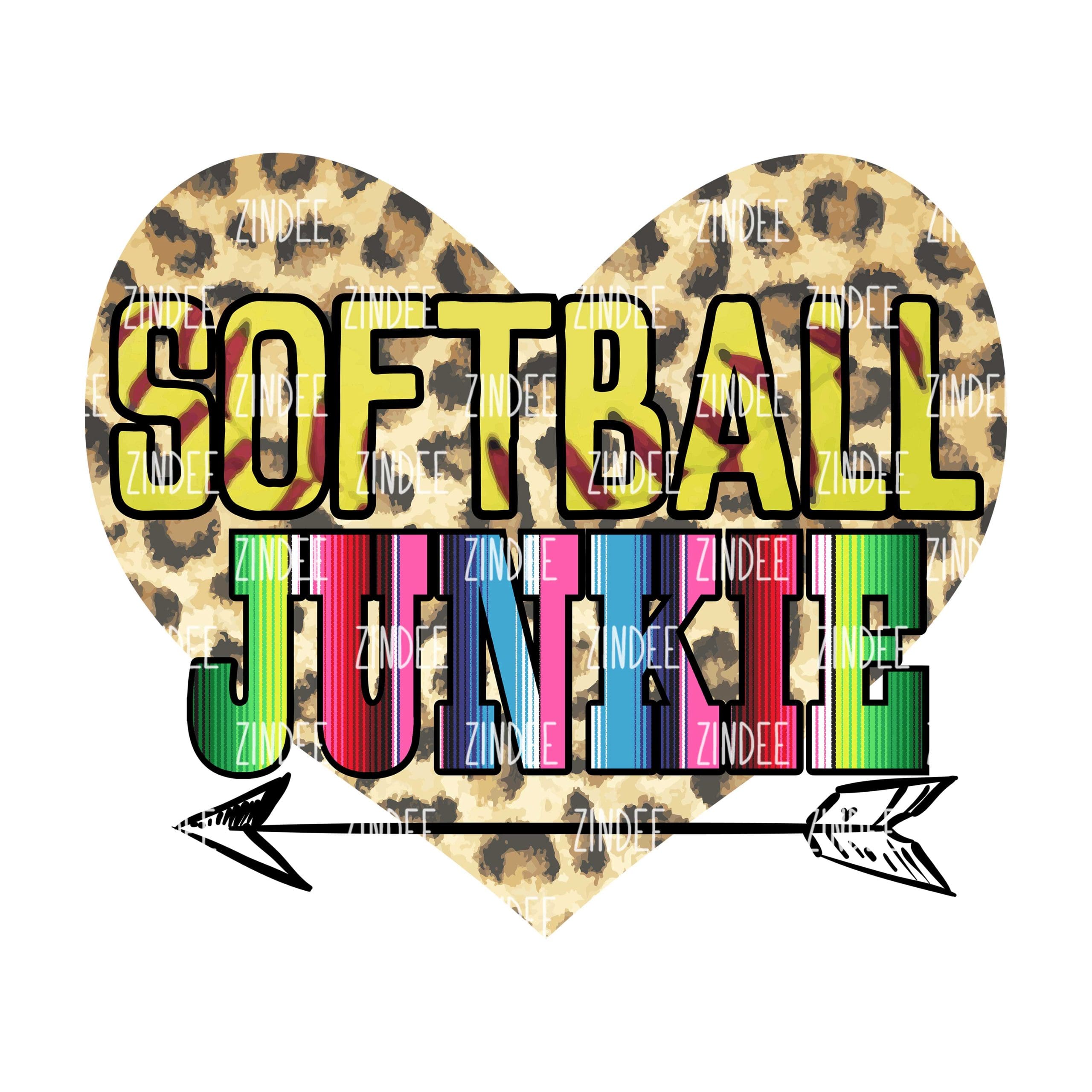 Softball Junkie (Sublimation Transfer)