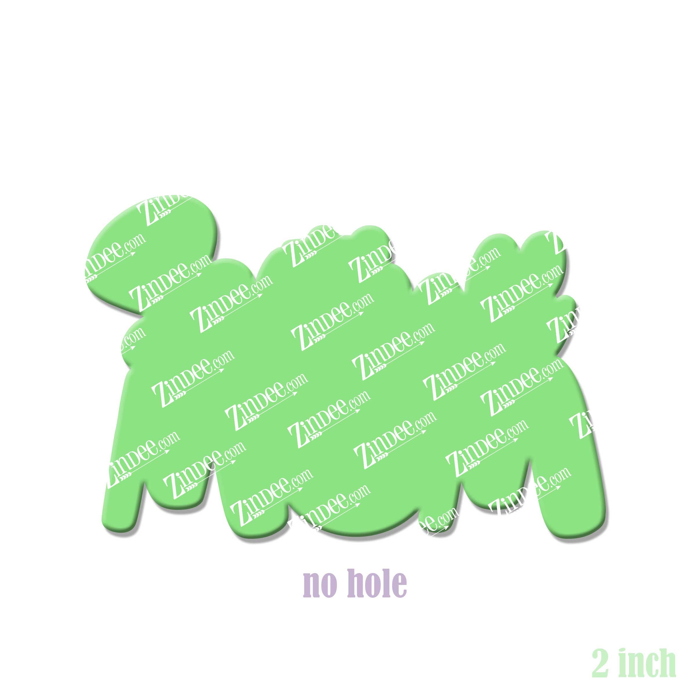 Alternative view of Softball Mom Acrylic Blank- Sticker- UV DTF (2 inch) NO HOLE