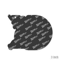 Alternative view of Baseball Tag – Acrylic Keychain Blank (3") | Optional Sticker or UV DTF