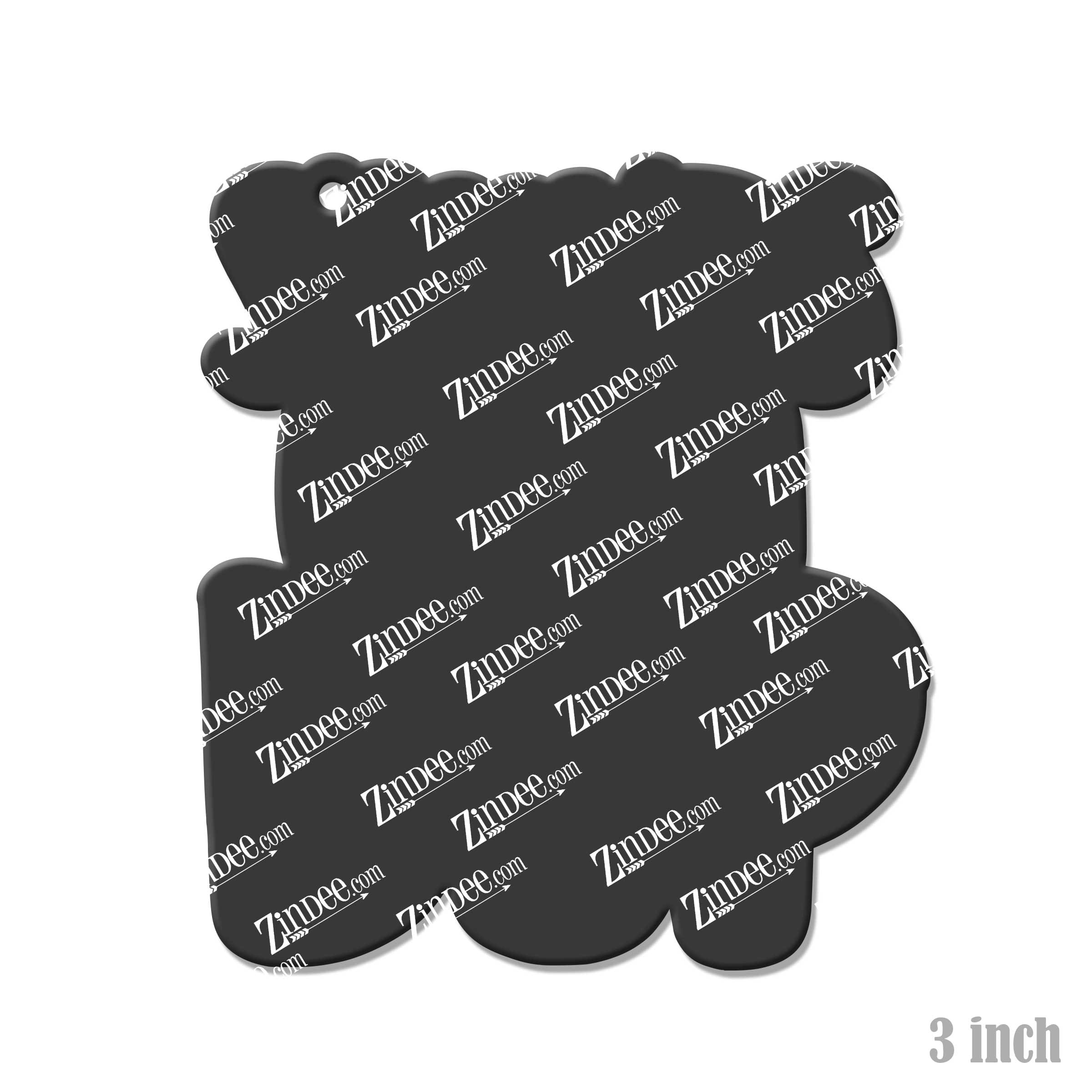 Sounds Like a DSP acrylic blank (3 inch) (5 piece minimum)