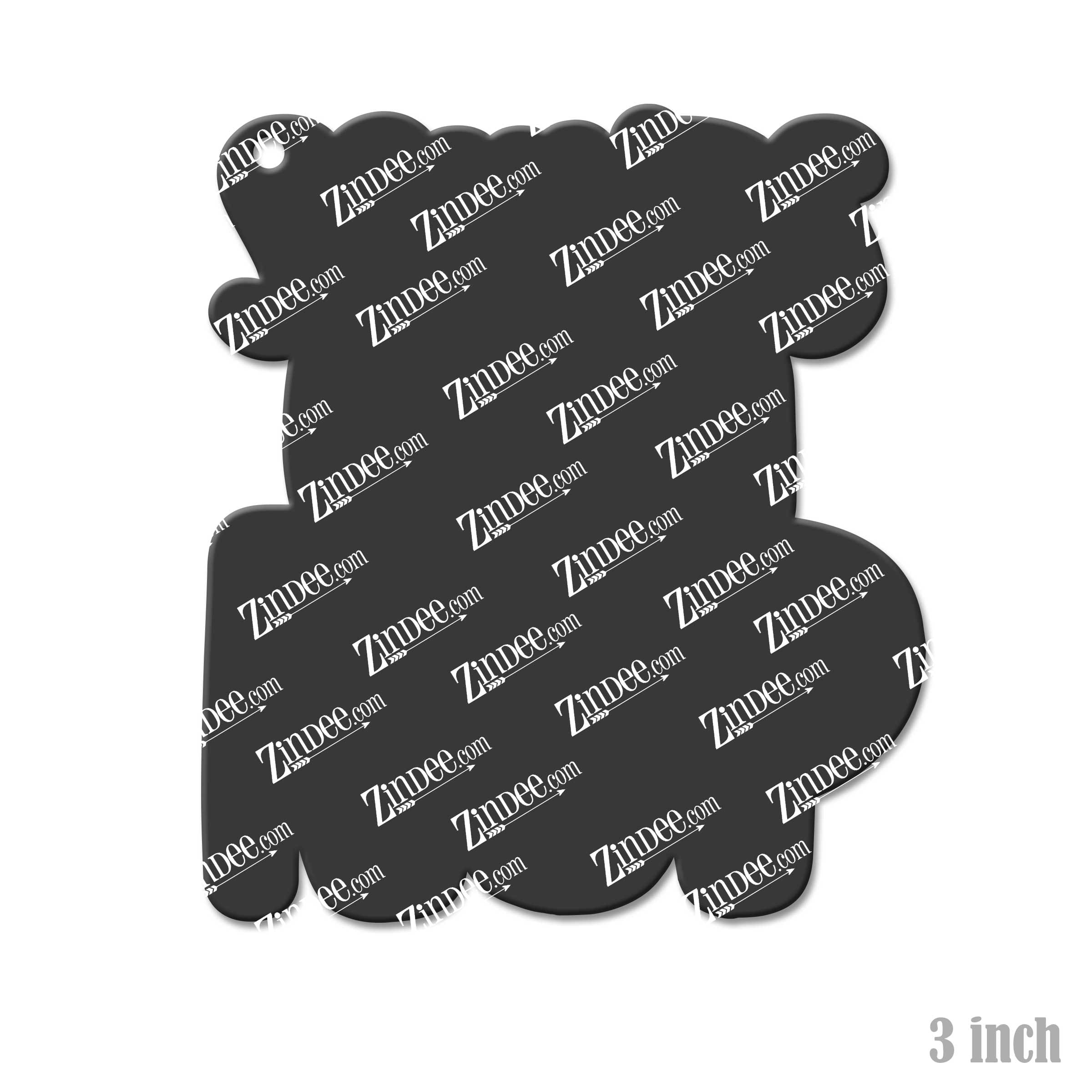 Sounds Like a NSP acrylic blank (3 inch) (5 piece minimum)