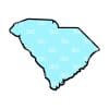 South Carolina – Acrylic Keychain Blank (3") | Optional Sticker or UV DTF