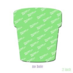 Alternative view of Specimen Cup – Acrylic Badge Reel Blank (2") No Hole | Optional Sticker or UV DTF