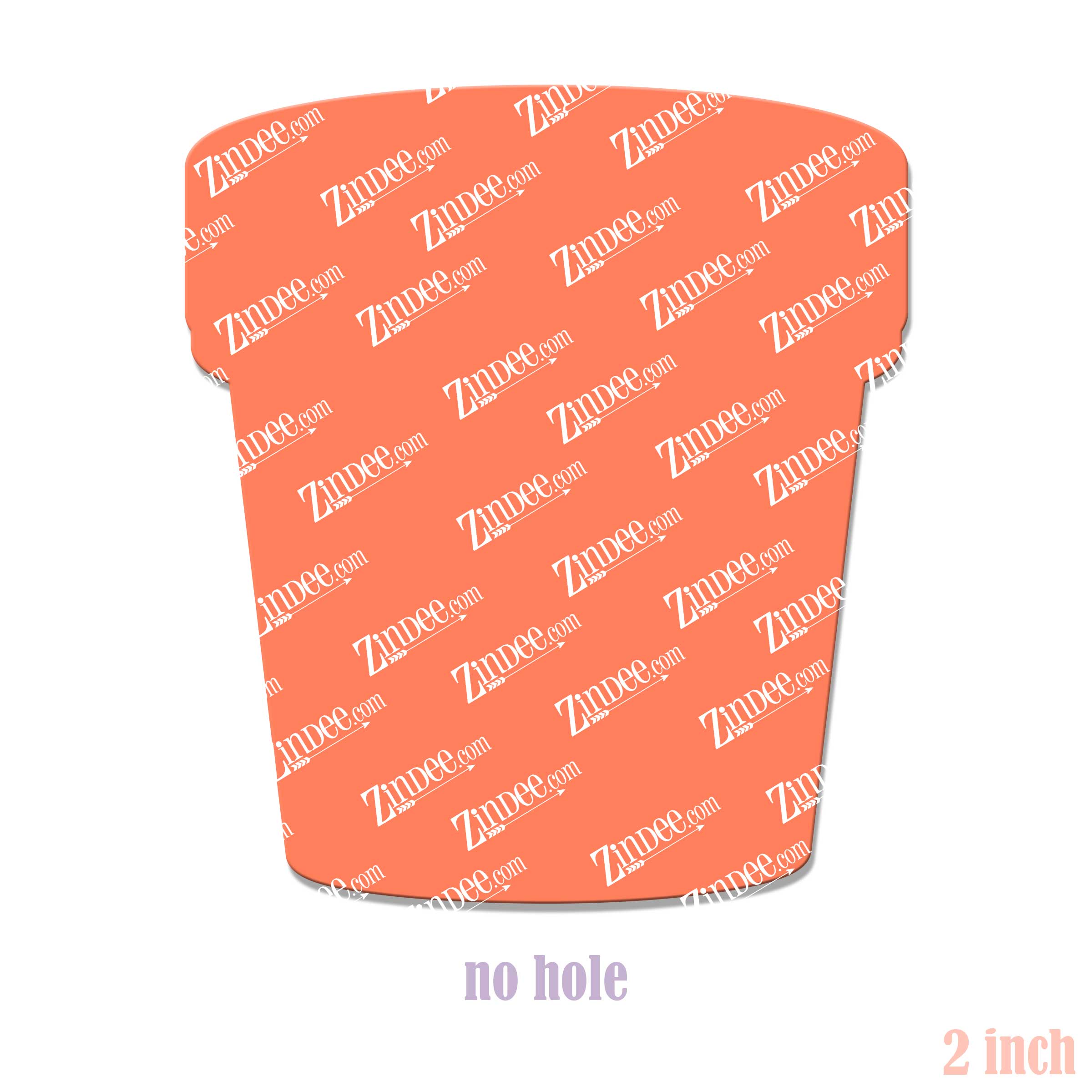 Specimen Cup 2 inch (lightweight acrylic) NO HOLE