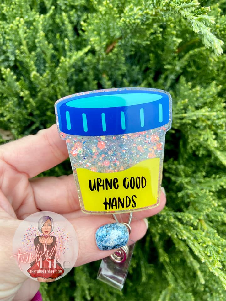 Specimen Cup Acrylic Blank- Sticker- UV DTF (2 inch) NO HOLE - Image 6