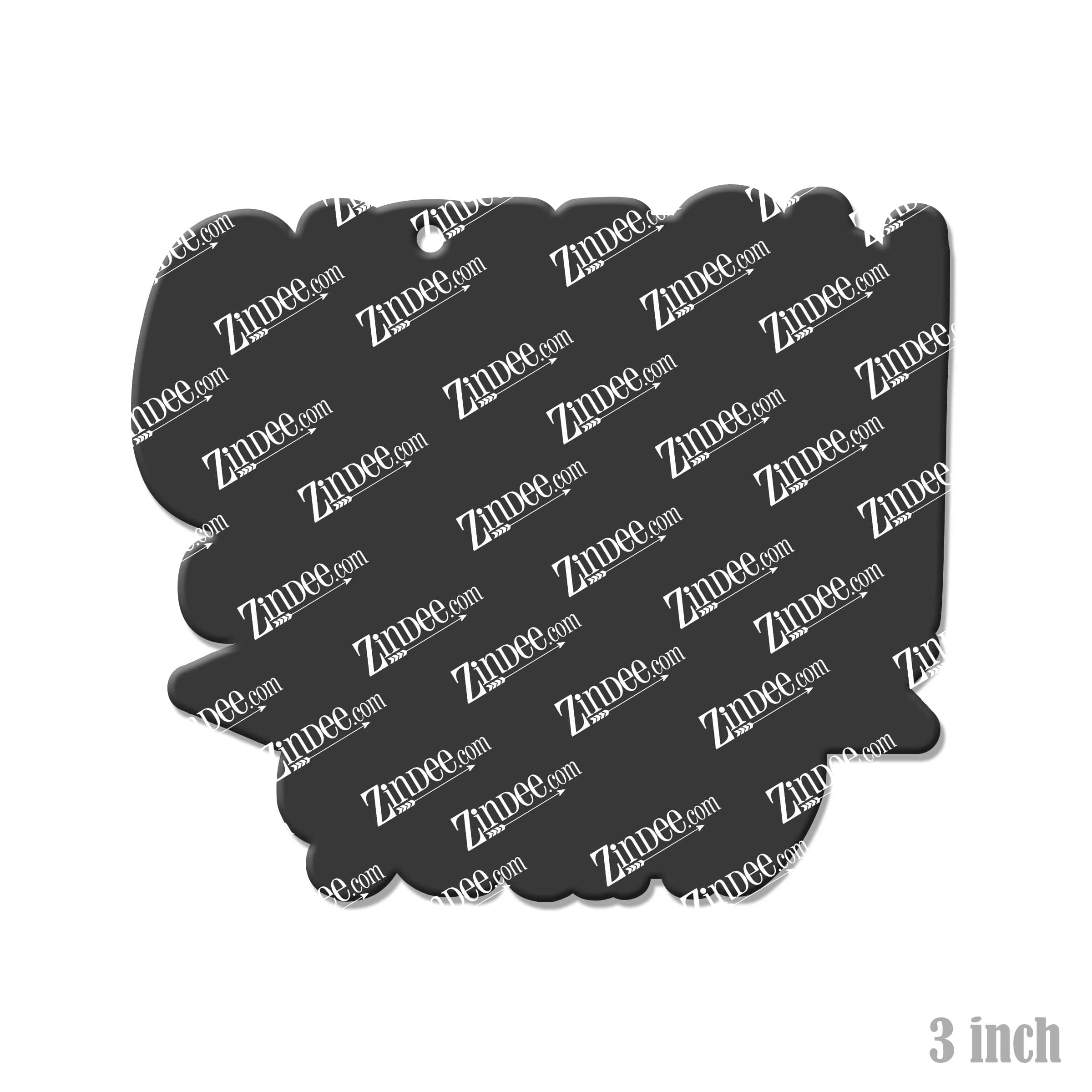 Speech Squad Acrylic Blank- Sticker- UV DTF (3 inch) - Image 2