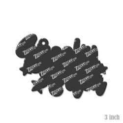 Spooky Bitch acrylic blank (3 inch)