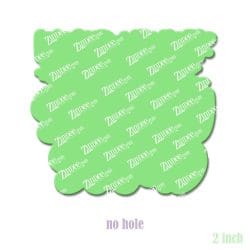 Alternative view of Spooky Squad – Acrylic Badge Reel Blank (2") No Hole | Optional Sticker or UV DTF