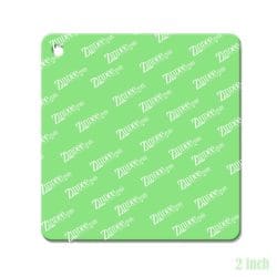 Square – Acrylic Keychain Blank (2") | Optional Sticker or UV DTF