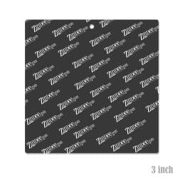 Square (CENTER HOLE) – Acrylic Keychain Blank (3") | Optional Sticker or UV DTF