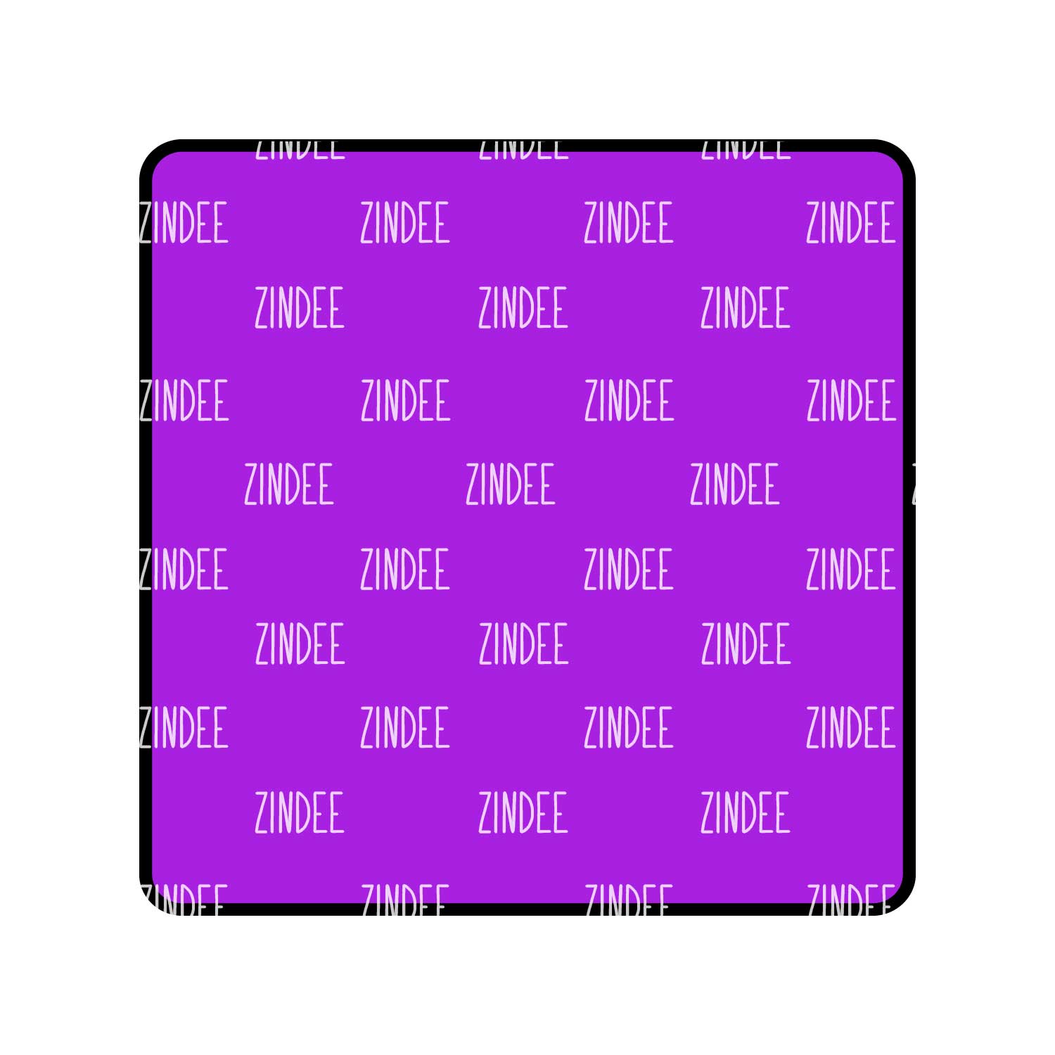 Alternative view of Square 5 inch (NO HOLE)