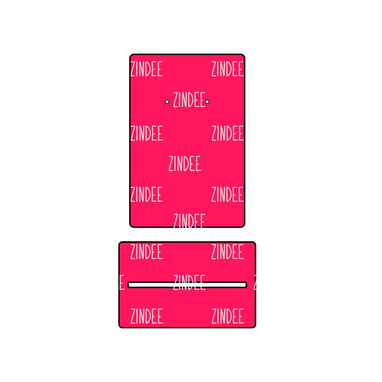 Alternative view of Square Earring Display