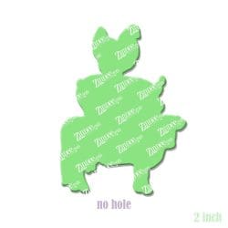 Stacked Farm Animals – Acrylic Badge Reel Blank (2") No Hole | Optional Sticker or UV DTF - Image 2