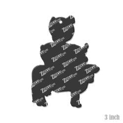Alternative view of Stacked Farm Animals Acrylic Blank- Sticker- UV DTF (3 inch)