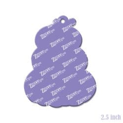 Alternative view of Stacked Pumpkins Acrylic Blank- Sticker- UV DTF (2.5 inch)