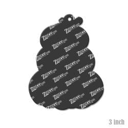 Alternative view of Stacked Pumpkins Acrylic Blank- Sticker- UV DTF (3 inch)