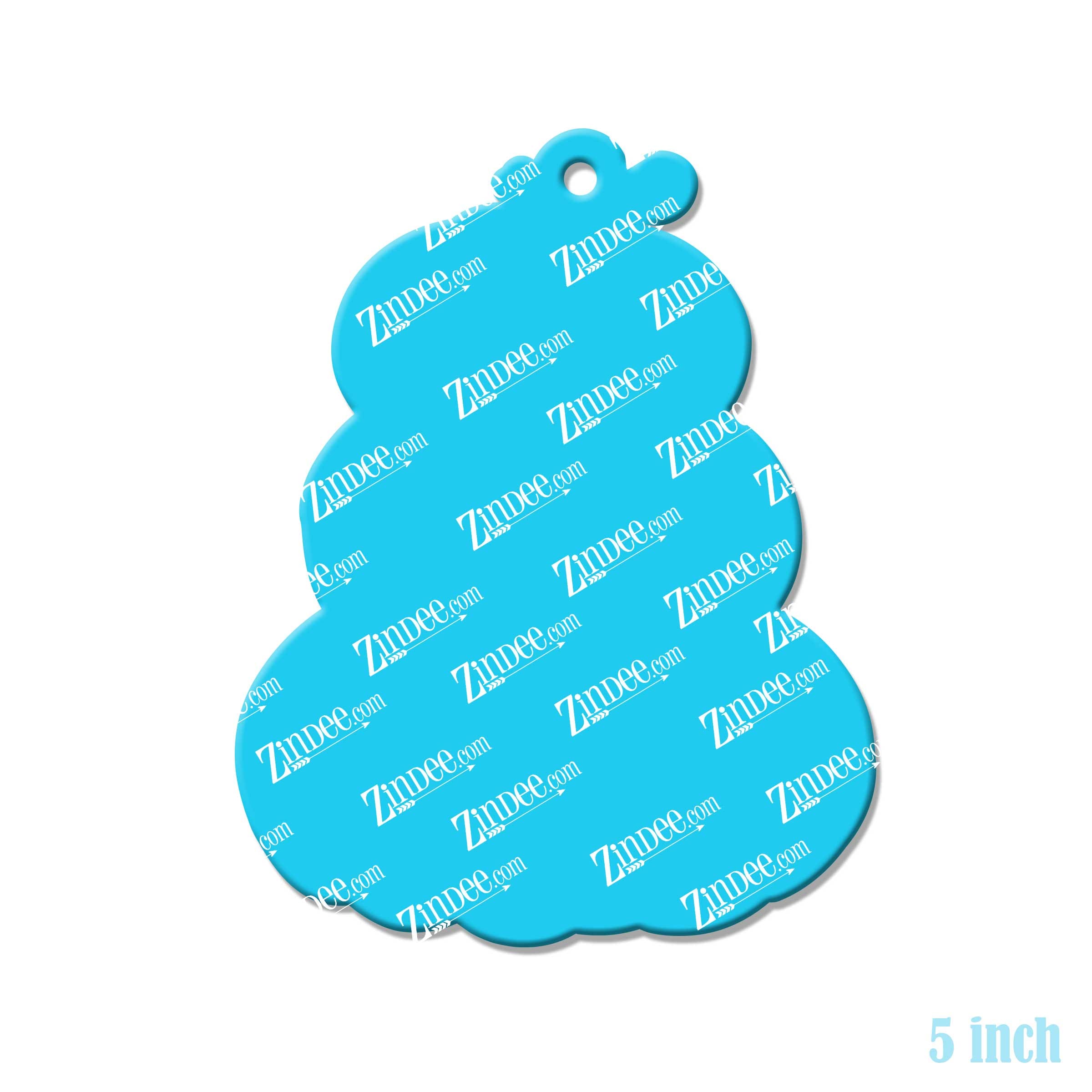 Stacked Pumpkins acrylic blank (5 inch)