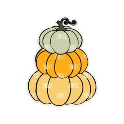 Alternative view of Stacked Pumpkins acrylic blank (5 inch)