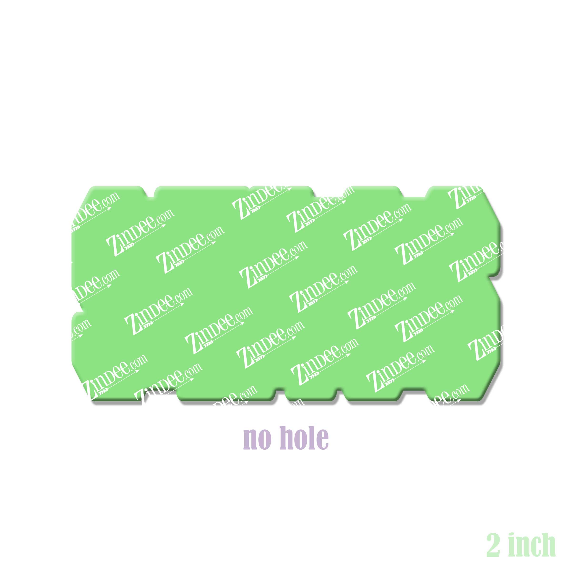 Stags (word) acrylic blank (2 inch) NO HOLE (5 piece minimum)