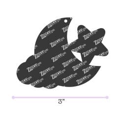 Alternative view of Star Cloud Moon – Acrylic Keychain Blank (3") | Optional Sticker or UV DTF