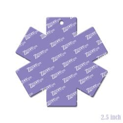 Alternative view of Star of Life Acrylic Blank- Sticker- UV DTF (2.5 inch)