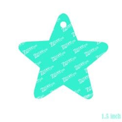Alternative view of Star Acrylic Blank- Sticker- UV DTF (1.5 inch)