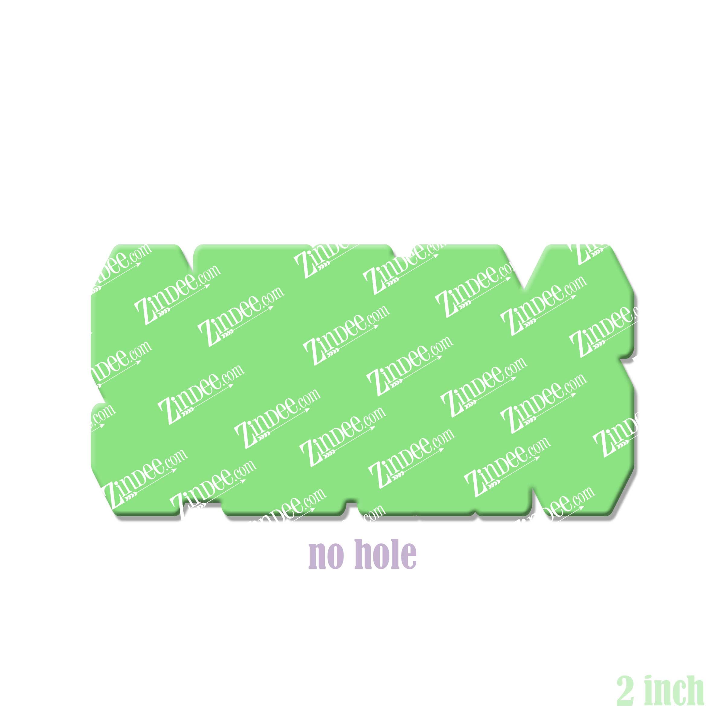 Stars (word) acrylic blank (2 inch) NO HOLE (5 piece minimum)