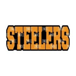Alternative view of Steelers (word) acrylic blank (3 inch)