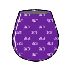 Alternative view of Stemless Wine Glass acrylic blank (3 inch)